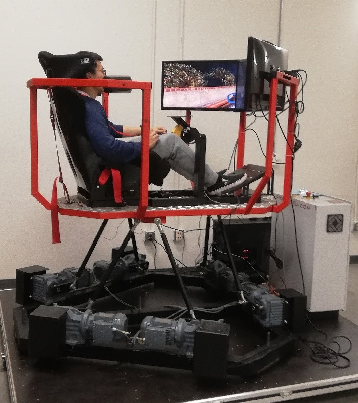 High-fidelity driving simulator