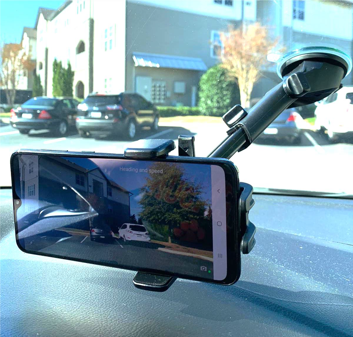 Data Collection Using Smartphone Mounted in the Vehicle