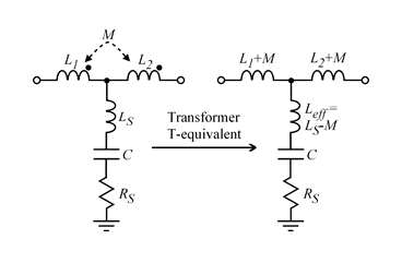 equivalent circuit of a capacitor filter