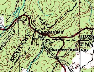 cumberland gap topo