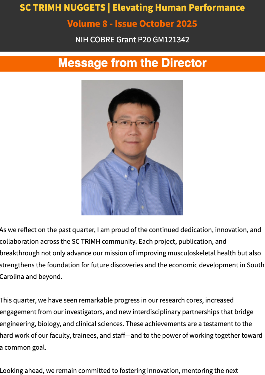 October 2025 Newsletter