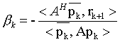 equation for beta sub k