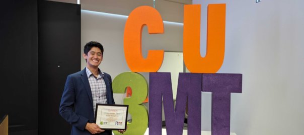 Gonzales 2nd runner up at Clemson 3MT (Three Minute Thesis)