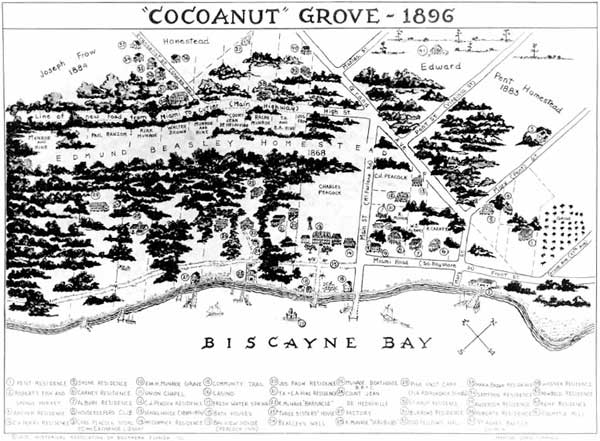coconut grove 1896 map image