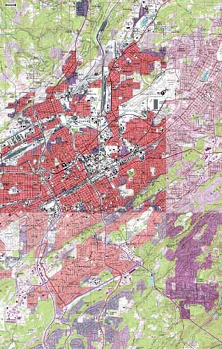 Birmingham, AL (Topo Map)