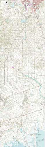 Woodville Karst Plain, FL - map