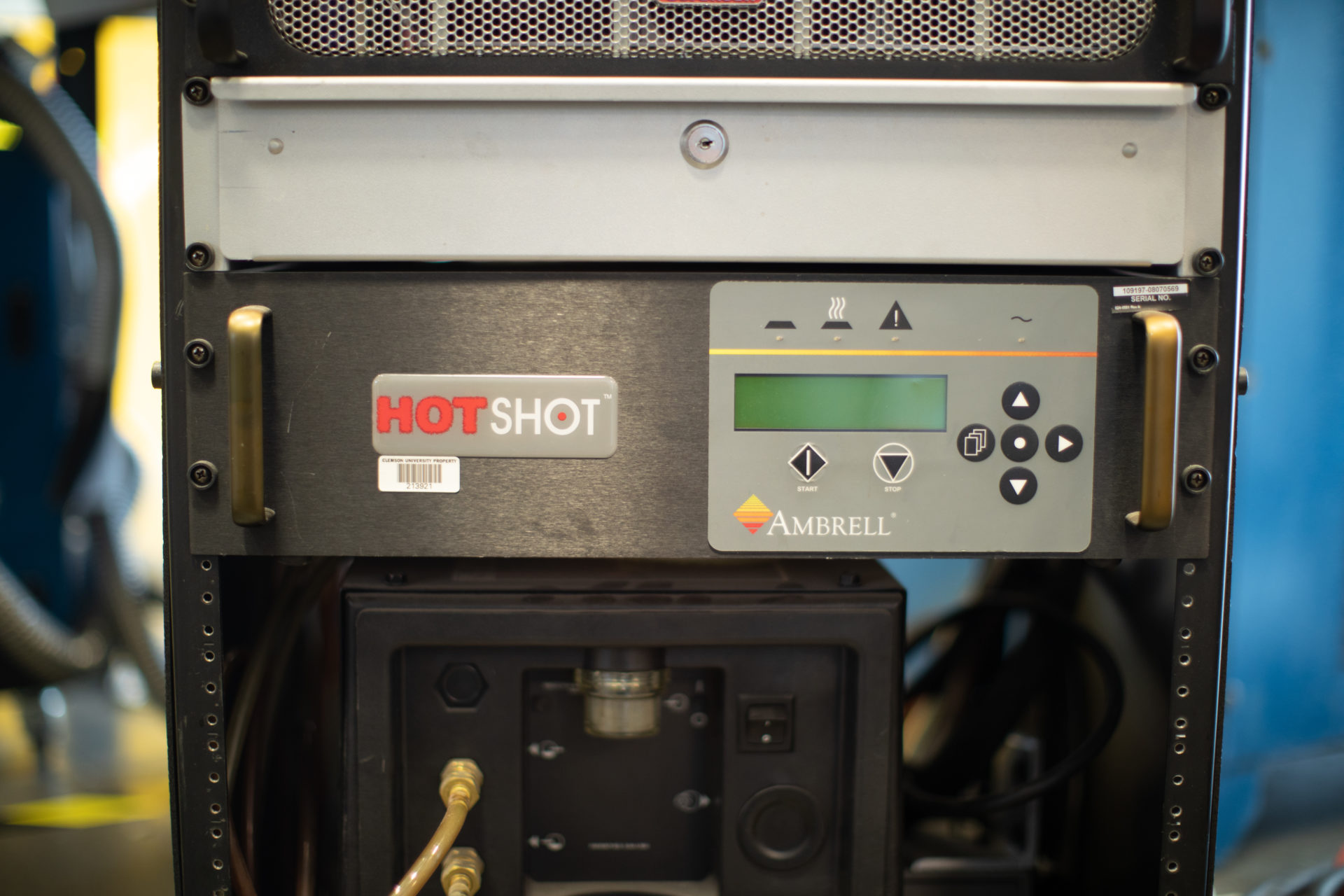 Front image of HotShot induction heating machine