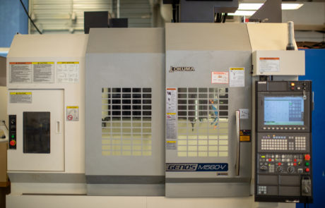 Okuma CNC mill used for machining research