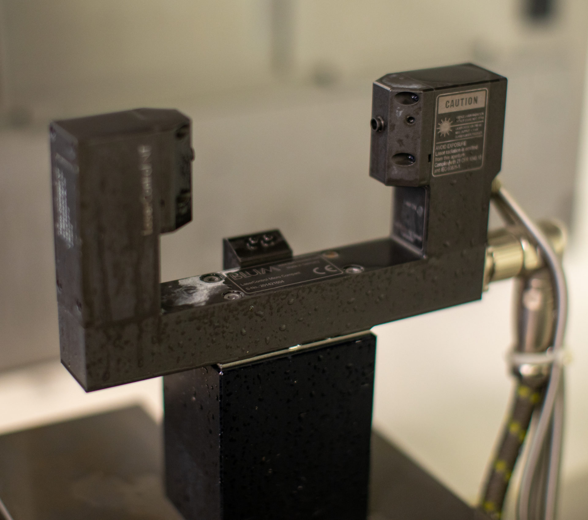Blum laser tool measurement system