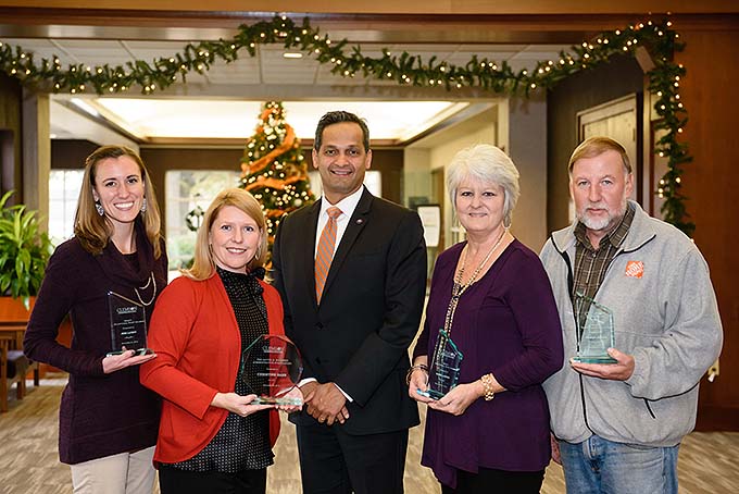 2016 Staff Award Recipients